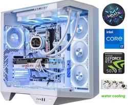 Kompiuteris MDATA GAMING ArcticX Pro i7-14700K 16GB 512GB SSD RTX 5070Ti Windows 11 Stacionarus kompiuteris