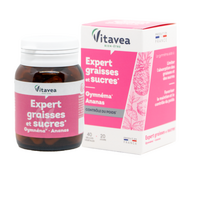 Maisto papildas Kovos su riebalais ir cukrumi ekspertas VITAVEA N40