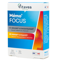 Maisto papildas Memo Focus atminčiai ir energijai VITAVEA N30