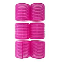Suktukai plaukams OSOM Professional Self Grip Rollers OSOMPPL55, 63 mm, Ø55 mm, limpantys, 6 vnt.
