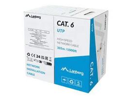 Lanberg | LAN Cable Cat.6 305M Solid CCA, POWLBELCU6_15CC_0305_S