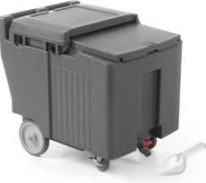 Amer Box Izoliuotas termosas ledui vežti ant ratukų, 110 l talpos