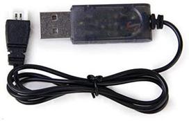 1 gabalas USB įkrovimo kabelis juodas Syma X5C Rc Quadcopter dalys