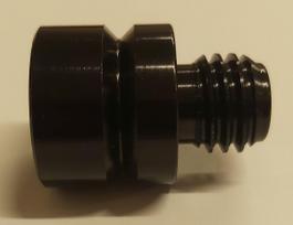 Adapteris 1/4 į 5/8, nivelyrų trikojui stovui
