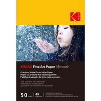 Matinis fotopopierius Kodak Fine Art Paper 9891093, 10x15 cm, 230g/m², 50 lapų