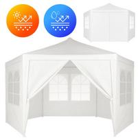 Sodo prekybos paviljono palapinė 2x2x2 m su langais White MultiGarden