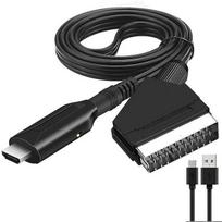 Scart į HDMI keitiklis, viskas viename Scart į HDMI adapteris, 1080P