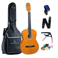Condorwood C130 4/4 klasikinė gitara su rinkiniu SMART