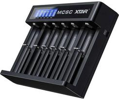 Ličio jonų akumuliatoriaus įkroviklis XTAR MC6C