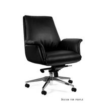 EKO odos ergonominė biuro kėdė | Vadovo kėdė | Juoda