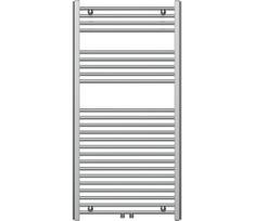 Novaservis - vonios kambario rankšluosčių radiatorius 423 W / 230 V, 120 × 60 cm, blizgus chromas, tiesus