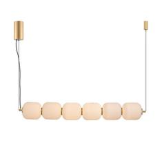 Zuma Line 003064-034748 - LED liustra su troseliu AKARI LED/50W/230V auksinė