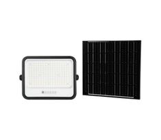 Reguliuojamas LED saulės prožektorius LED/400W/3,2V IP65 20000 mAh juodas + nuotolinis pultas