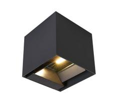 LED saulės sieninis šviestuvas su judesio jutikliu LED/9W/5V IP65 2600 mAh antracitas