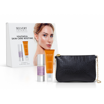 Youthful Skin Care Routine Vitamino C ir retinolio duetas