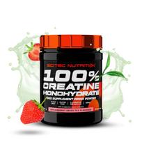 Scitec 100% Creatine Monohydrate 300 g. (su skoniu) - Strawberry Green Tea skonis