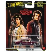 Hot Wheels Premium Pop Culture Modeliukas Stranger Things 1983 BMW 733i Dark Red (yra sandėlyje)