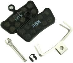 Diskinių stabdžių kaladėlės SRAM Trail/Guide/G2 organic with steel backplate