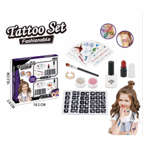 Laikinų tatuiruočių rinkinys mergaitėms + kiti priedai