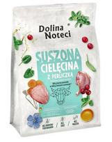 DOLINA NOTECI Premium Veršiena su perlinėmis vištomis džiovinta maistas mažų veislių šunims 3 kg