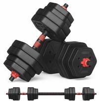 Songmics Hantelių rinkinys Hexagon 30 kg