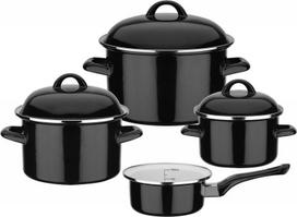 GSW puodų rinkinys Black&White GSW255134, 7 dalių