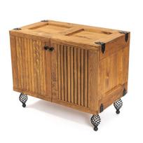 Medinė komodos stiliaus spintelė, „Creative Cooper“, KBG_1W, 76x45x64 cm, venge spalva