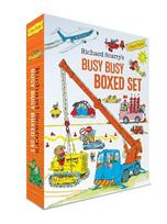 Richard Scarrys Busy Busy Boxed Set: Busy Busy Airport; Busy Busy Cars and Trucks; Busy Busy Construction Site; Busy Busy Farm, Richard Scarrys Busy Busy Boxed Set: Busy Busy Airport; Busy Busy Cars and Trucks; Busy Busy Construction Site; Busy Busy Farm