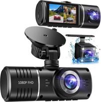 Automobilinė vaizdo kamera priekyje ir gale, 1080P, su 32GB kortele, naktinis režimas