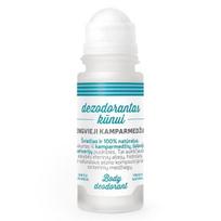 Dezodorantas kūnui lengvieji kamparmedžiai stiklinis indas, plastikinis dangtelis ir aplikatorius, 50 g