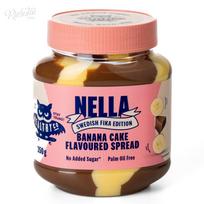 „NELLA“ riešutų ir kakavos kremas bananų skonio, 350 g