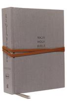 NKJV, Journal the Word Bible, Cloth over Board, Gray, Red Letter, Comfort Print, Reflect, Journal, or Create Art Next to Your Favorite Verses