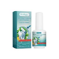 Oralhoe Teeth Stain Remover 15ml cleans stains and plaque, protects teeth, and whitens teeth.