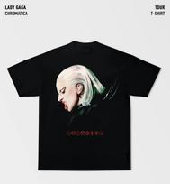 Vasaros vyriški marškinėliai Lady Gaga Dance or Die marškinėliai Oversized Y2K Street Hip Hop trumpomis rankovėmis Viršutinė dalis Sunki medvilnė Moteriški marškinėliai L