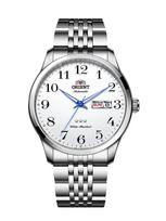 Orient Automatinis Mechaninis Laikrodis su Nerūdijančio Plieno Ciferblatu RA-AB0002S0BD sidabras