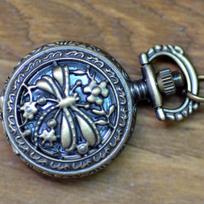 Retro Pocket Watch Men's and Women's Necklace Watch