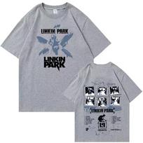 2025 M. Vasaros Naujas Linkin-Park Marškinėliai Vyriški ir Moteriški Harajuku Apvalia Kaklo Vasariniai Laisvalaikio Marškiniai Dovanos Sportinė Apranga Vyriški Drabužiai S