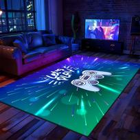 Gaming Room Carpet, Bedroom Game Console, Home Decoration, Living Room Sound Insulation Pad, Computer Chair Floor Mat 80*120cm
