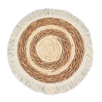 Space Saving Rattan Wall Basket Living RoomHanging Decoration Flexible Design For Small Home Decoration