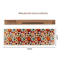 3-Piece Beeswax Food Wrap Set - Food Grade Wax Cloth