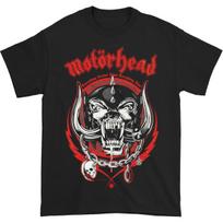 Motorhead Žaibo vainikas Grupės Grafinis spaudinys Vasaros Rudens Žiemos Vyriški ir Moteriški trumpomis rankovėmis marškinėliai Laisvalaikio Laisvi Lauko XL