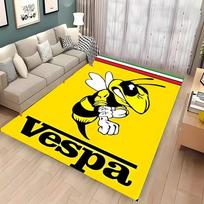 V-Vespa Moto Modernus Madingas Kilimas Svetainei Miegamajam Sofos Plotui Kilimai Virtuvės Durims Neslystantys Grindų Kilimėliai Alfombra Gimtadienio Dovana 40x60cm (16x24in)