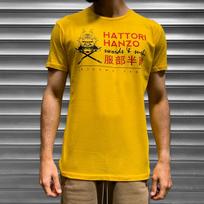 Kill Bill Hattori Hanzo Marškinėliai Samurajus Kung Fu Filmas Bruce Lee Kova Kardais Vyriški S