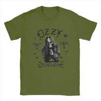 Vyriški marškinėliai Ozzy Osbourne Kryžius Skraidantis Naujoviškas Grynos Medvilnės Marškinėlis Trumpomis Rankovėmis Marškinėlis Apvalia Apykakle Drabužiai 4XL 5XL 6XL S