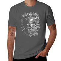 Senovės slavų dievas Veles, miško ir laukinės gamtos valdovas T-shirt marškinėliai vyrui medvilniniai juokingi T-shirt S