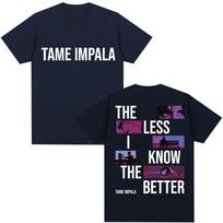 Rock Grupės Tame Impala The Less I Know The Better Marškinėliai Vyriški Vintažiniai Hip Hop Gotikiniai Marškinėliai Medvilniniai Laisvalaikio Per dydį Marškinėliai S