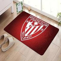 Athletic Club De Bilbao Naujoviškas įėjimo kilimėlis Nordic stiliaus miegamojo svetainės kilimėlis namų balkono neslystantis kilimėlis 40x60 cm