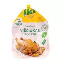Šviežias viščiukas broileris be antibiotikų IKI, kg