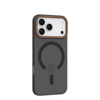 GO ORANGE MagSafe compatible case for Motorola G86, black
