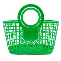 Tuščiaviduriai plastikiniai pirkinių krepšiai Virtuvės vaisių daržovių laikymo krepšys Nešiojami dušo vonios krepšiai Vaikų žaislų užkandžių organizatorius žalia